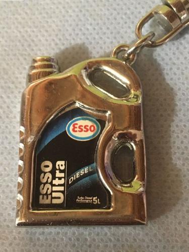 Porte-clés Figurine Mr & Mme Goutte Huile Esso - Vintage Années 60 - France