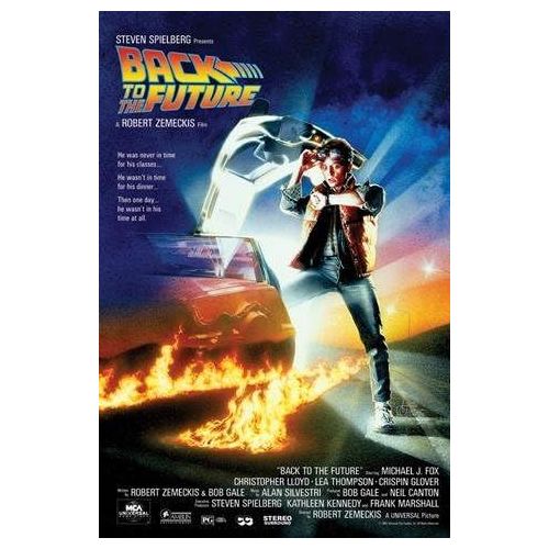 Retour Vers Le Futur 3 - Michael J. Fox - 68,5x101,5cm - AFFICHE - POSTER