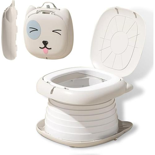 Pot D'entraînement Pour Bébé, Toilette Enfant Pot Bebe, Pot Portable Anti  Chute, Toilette Pot De Voyage Pour L'apprentissage De La Propreté Pour  Crèche Maternelle, 30x25.5x19.5cm