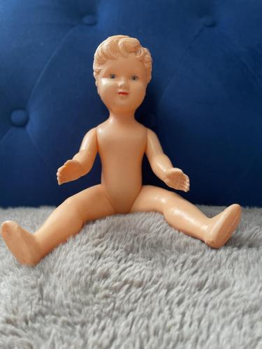 Poupée Baigneur Caprice - Ancienne Poupée En Plastique Made In France - Vintage
