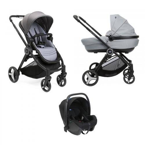 Poussette trio Alysia i-Size - Anthracite