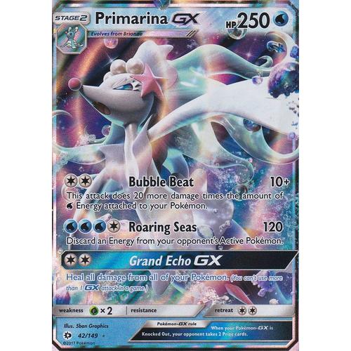 Primarina Gx 42 149 Anglaise A Prix Bas Neuf Et Occasion Rakuten