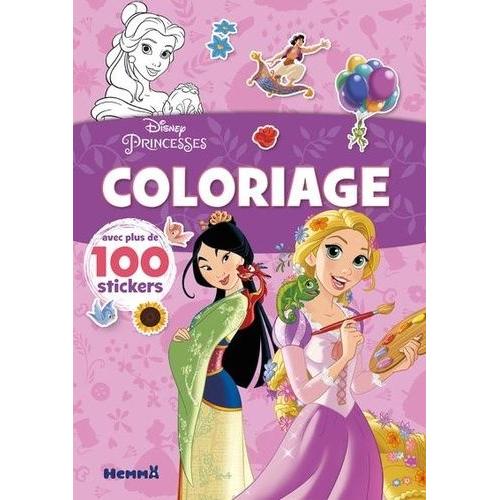 Disney Princesses - Mon coffret magique - Coffret coloriage et