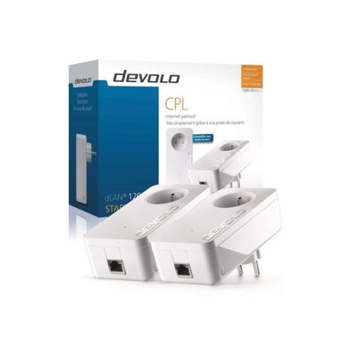 Adaptateur CPL dLAN 1200+ (9370) Blanc DEVOLO - DEVOLO9370 