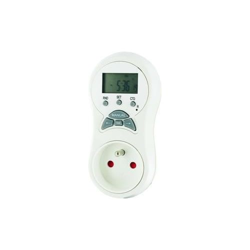 prise programmable minuterie 24h 16A 3680w