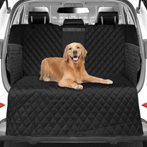 Housse de protection universelle pour coffre de voiture et tapis de coffre  pour chiens SUV Housse