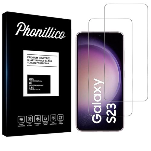 Verre Trempé pour Samsung Galaxy S23 FE [Pack 2] Film Vitre Protection  Ecran Phonillico® - Protection d'écran pour smartphone - Achat & prix