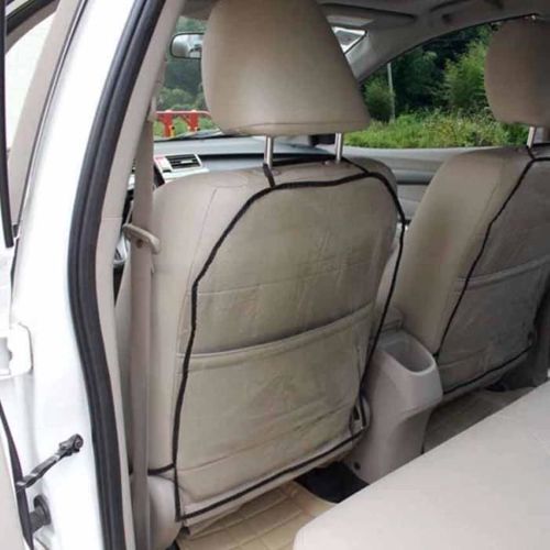Acheter Tapis de protection de dossier de siège de voiture avec poches de  rangement, couverture arrière de siège de voiture étanche, protection  contre les coups de pied pour accessoires d'intérieur de voiture