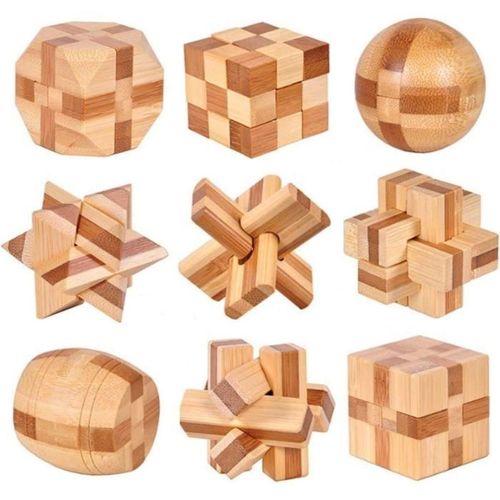 10€57 sur Jouets de Puzzle en Bois Éducatif Forme Géométrique pour