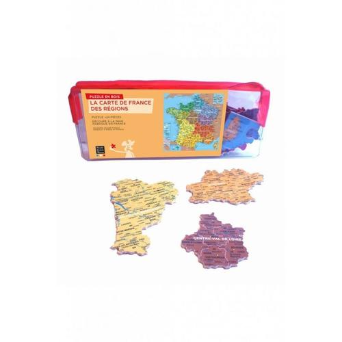 Ravensburger - Puzzle 250 pièces - Carte de France