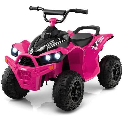 Quad Électrique pour Enfant GOPLUS - 2 Vitesses 2,8-5 km/h - Phare