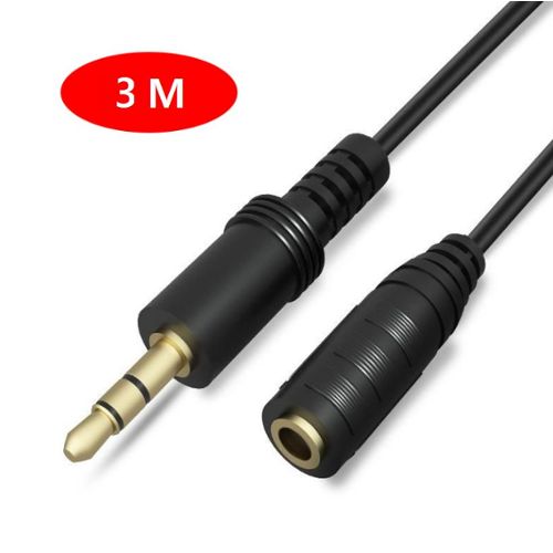 Rallonge audio Jack 3.5 mm stéréo mâle/femelle (10 mètres) - Câble Jack  Générique sur