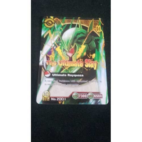 Carta Pokémon Rayquaza Shiny Ex, Jogo de Tabuleiro Pokémon Usado 38606777