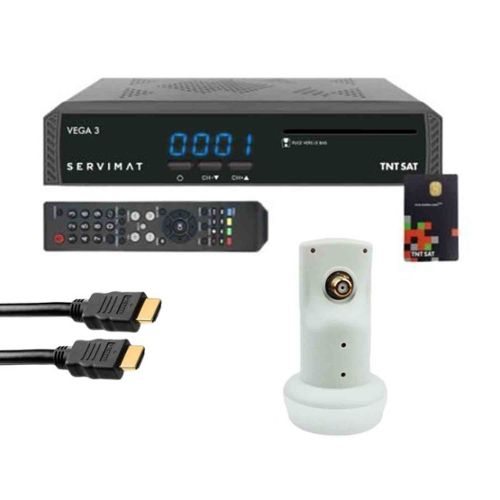 Récepteur Satellite numérique DVB-T/Tuner TV Standard DVB T/T2 TV Box VGA  AV CVBS 1080P HDMI HD avec télécommande
