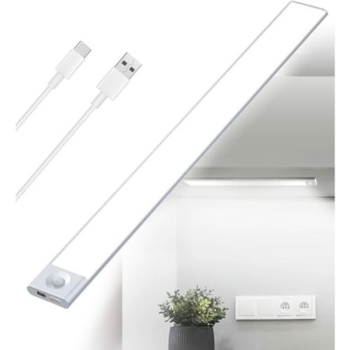 Réglette LED - avec interrupteur - luminaire salle de bain - longueur 550  mm - Halolite ARIC