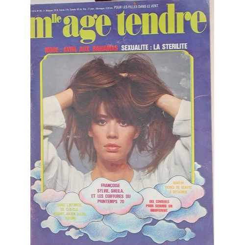 MAGAZINE Mlle Age tendre N° 50 JANV 1969  DENEUVE France GALL JOHNNY HARDY ADAMO 