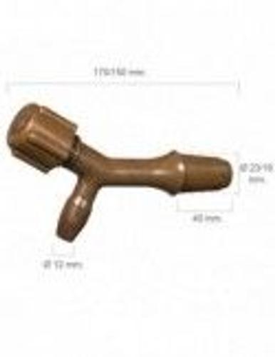 Lot De 4 Robinets En Plastique Pour Tonneau – Distributeur De Boissons Réutilisable Noir & Blanc – Idéal Pour Fermentation Vin, Bière, Jus De Fruits