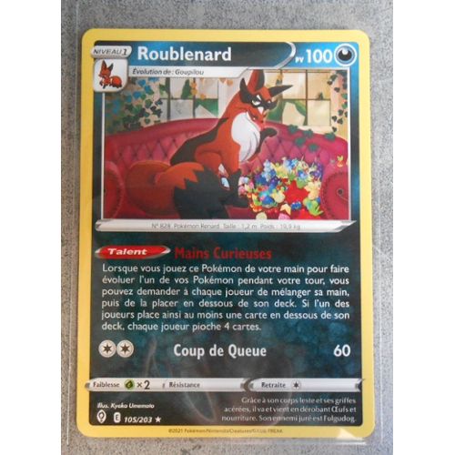 FR] Pokémon Carte EB10 104/189 Roublenard RARE