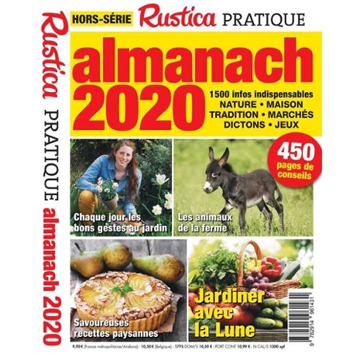 Hors Série Rustica Pratique ALMANACH 2024 - broché - Sabine
