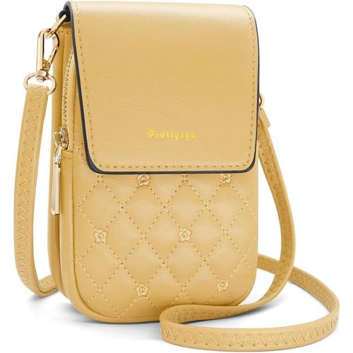 sac jaune cuir