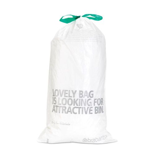 BRABANTIA Lot de 60 sacs poubelle distributeur PerfectFit - 3L