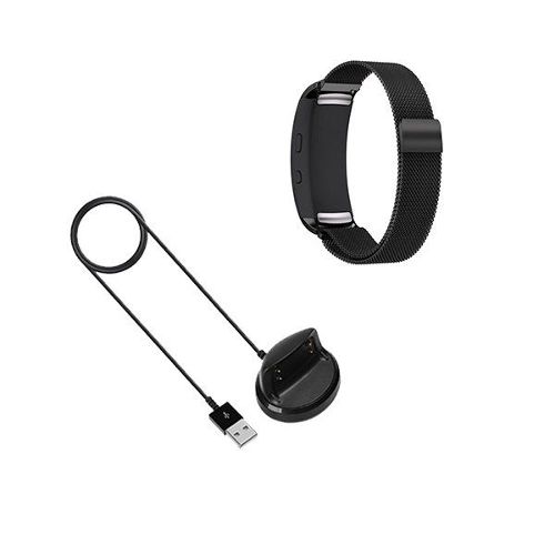 Soldes Samsung Gear Fit 2 Noir - Nos bonnes affaires de janvier
