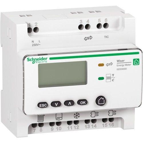 Kit de démarrage thermostat connecté pour radiateur électrique Schneider  Electric Wiser blanc