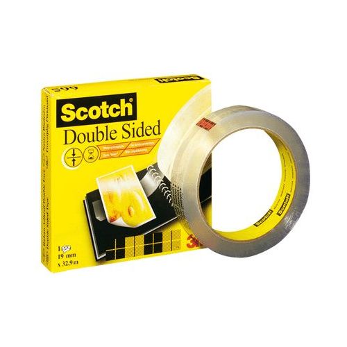 Scotch double-face extrafort en 12mm (rouleau 50 mètres)