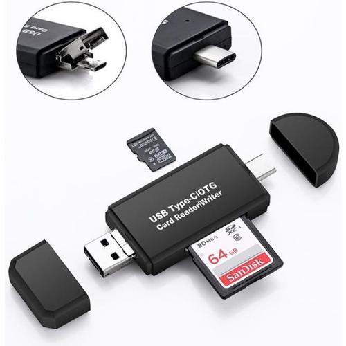 Kingston MLP - MobileLite Plus - Lecteur SD USB 3.2 - Lecteur carte mémoire