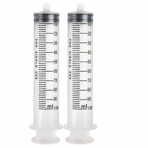 Grande seringue de 500 ml, seringue en plastique réutilisable pour les  expériences scientifiques, la distribution, la mesure