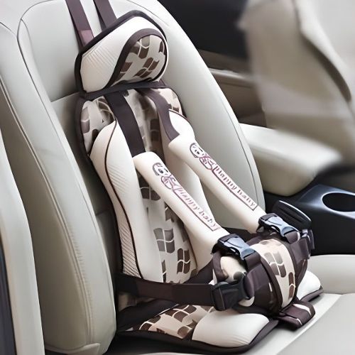 Bébé Support de Tête de Voiture, Réglable Auto Siège de Sécurité Porte-Tête  pour Enfant, Confortable