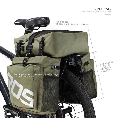 Multifonctionnel sac de moto moto bagages 10L moto sacoches de selle sacs  porte-bagages sac arrière