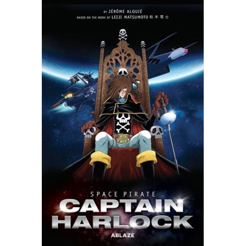 Hot Toys MMS223 Albator Corsaire de l'Espace Albator ( Captain Harlock )  avec Trône d'Arcadia 1/