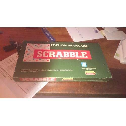 Lettre R  pour Jeu de Scrabble SPEAR 2cmx2cm 