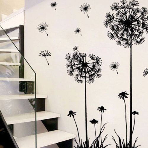 Sticker mural plantes. stickers muraux végétal nature plante pas cher