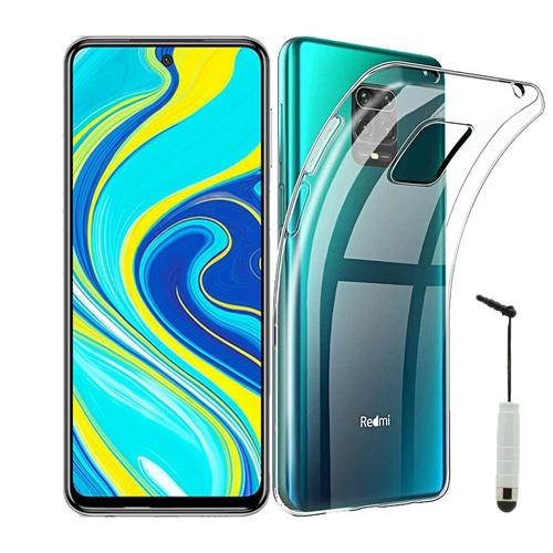 Coque et étui téléphone mobile Toproduits Coque de protection souple  transparente et verre trempé pour Xiaomi Redmi note 8 avec Stylet®