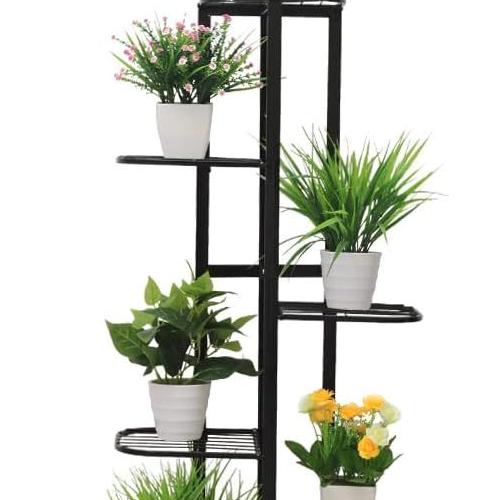 Ensemble de 3 supports pour Plantes Grimpantes avec 3 Anneaux de support  Réglables 45 cm 