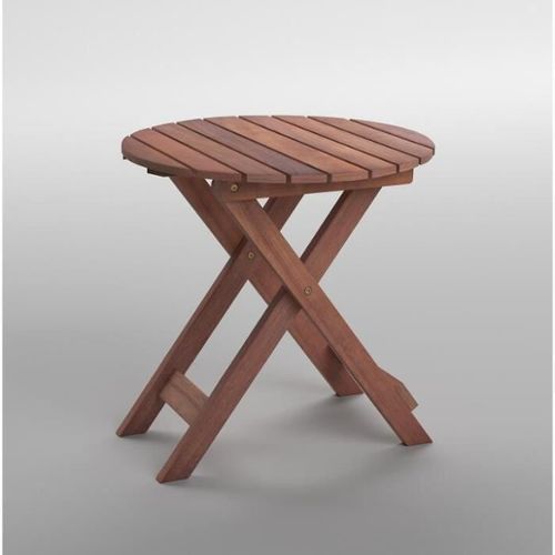 Table basse rectangulaire pliante en bois recyclé Pamir – Decoclico