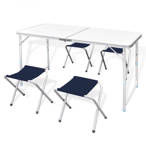 Anbte Table de Camping Pliante Table Pliable Camping avec