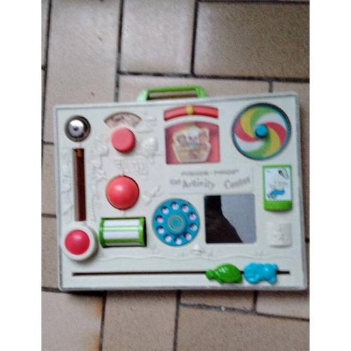 Tableau d'activités et d'éveil Fisher Price vintage