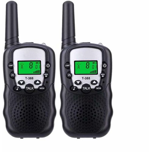 Enfants Talkie-walkie Mini talkie-walkie enfants mini talkie-walkie  portable enfants talkie-walkie noir A
