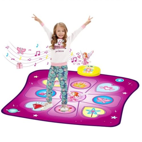 Acheter Tapis de danse Tapis de musique électronique avec 5 modes de jeu  Tapis de jeu musical, tapis de danse à volume réglable avec lumières LED  pour enfants âgés de 3 4