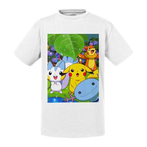 T-shirt Pokemon Enfant - Tee shirt Pokemon Garçon Fille