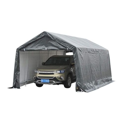 Abri de jardin vidaXL Tente de garage PVC 2,4x3,6 m Vert