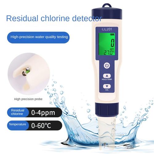 Acheter CL2 mesure 2 en 1 testeur de chlore pour piscine SPA eau PC-102 PH  testeur PH chlore mètre dispositif de test de qualité de l'eau