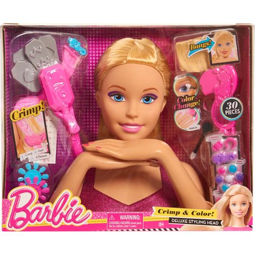 MATTEL Barbie + salon de coiffure pas cher 