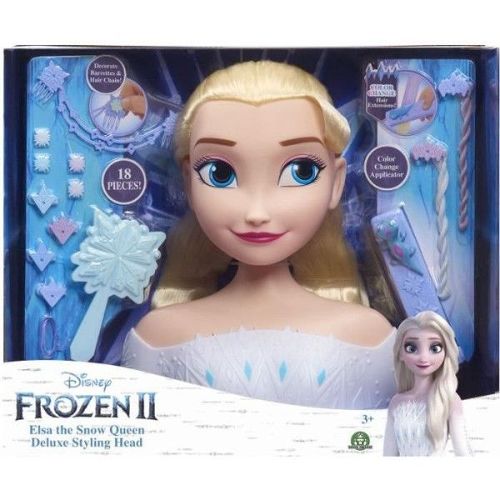 Disney Frozen 2 Deluxe Elsa Tête à coiffer au meilleur prix