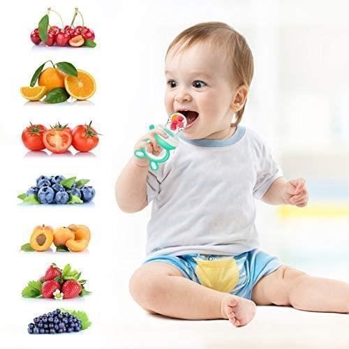 Tetine Grignoteuse Bebe, 2 Grignoteuse Bébé + 8 Tailles de Tétines Sans  BPA, Tetine Fruits Bebe, Pour Enfants de 3 à 24 Mois L'aliment  Complémentaire de Bouillie de Dentition Végétale : : Bébé et  Puériculture