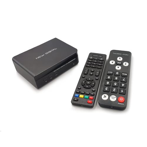 Récepteur Décodeur DVB-T2, HEVC H.265, HbbTV 1.5, FTA TNT ASTON DIVA HD  CONNECT T2 – Enregistrement & Médiaplayer via USB