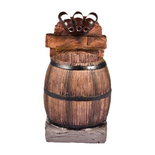 Distributeur de vin en tonneau en bois de tonneau de chêne